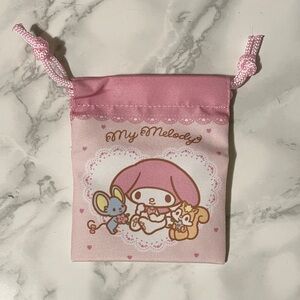 Sanrio 2025 - mini drawstring accessories bag - My melody